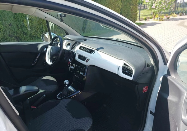 Citroen C3 cena 27500 przebieg: 183254, rok produkcji 2014 z Zawichost małe 79